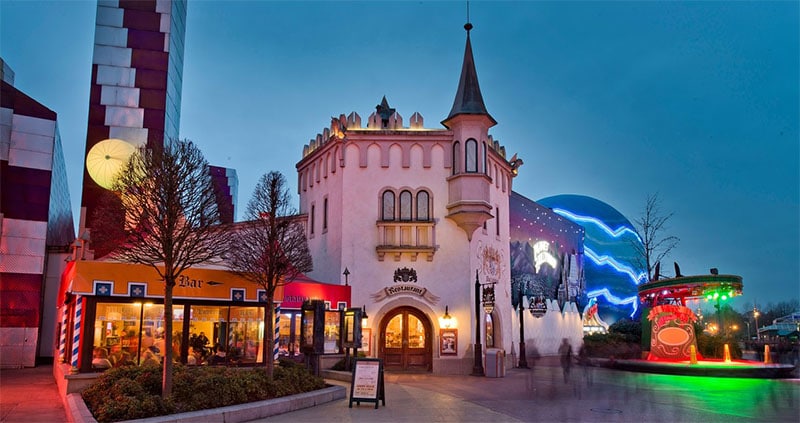 Il castello di Re Ludwigs nel Villaggio Disney