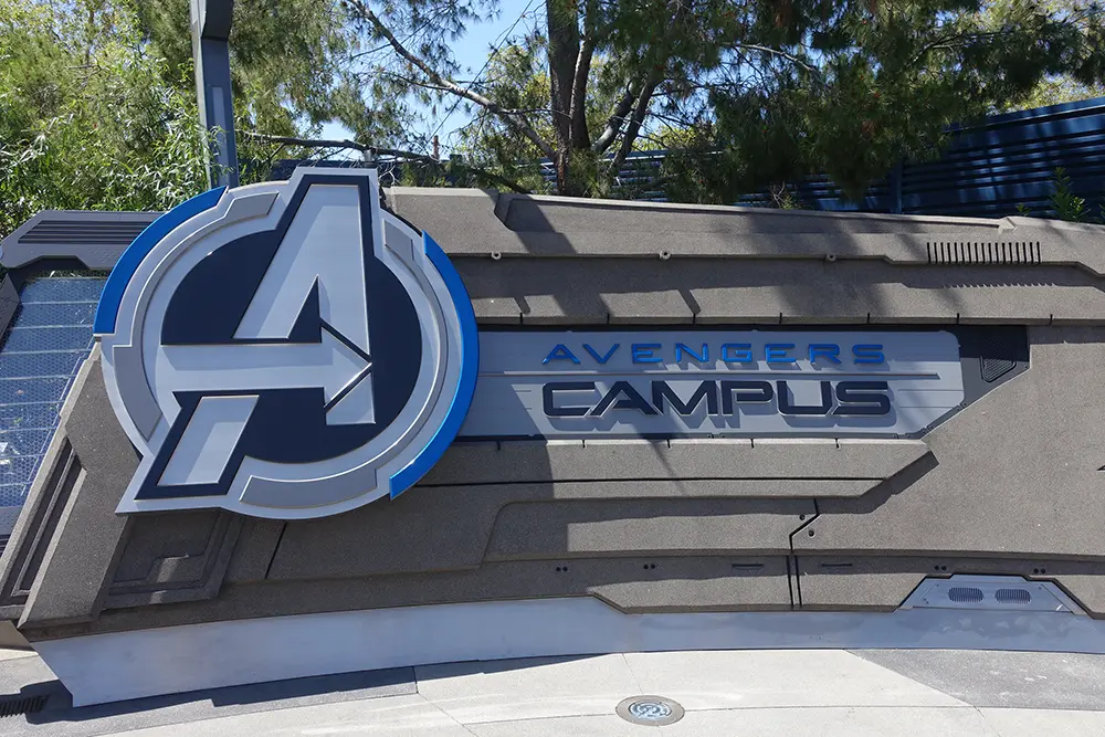Avengers Campus Entrance